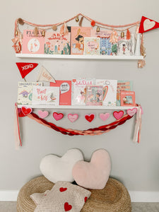 A Valentine's Book Nook of Love - Our Favorite Tradition