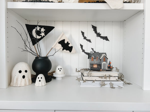 Small Paper Mâché Ghost