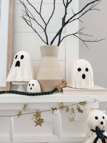 Medium Paper Mâché Ghost