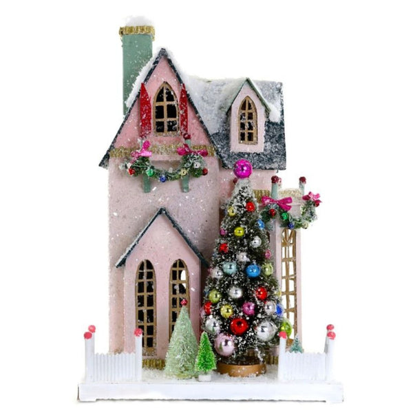 No Place Like Home Glitter Holiday House