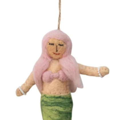 Felt Mermaid Ornament