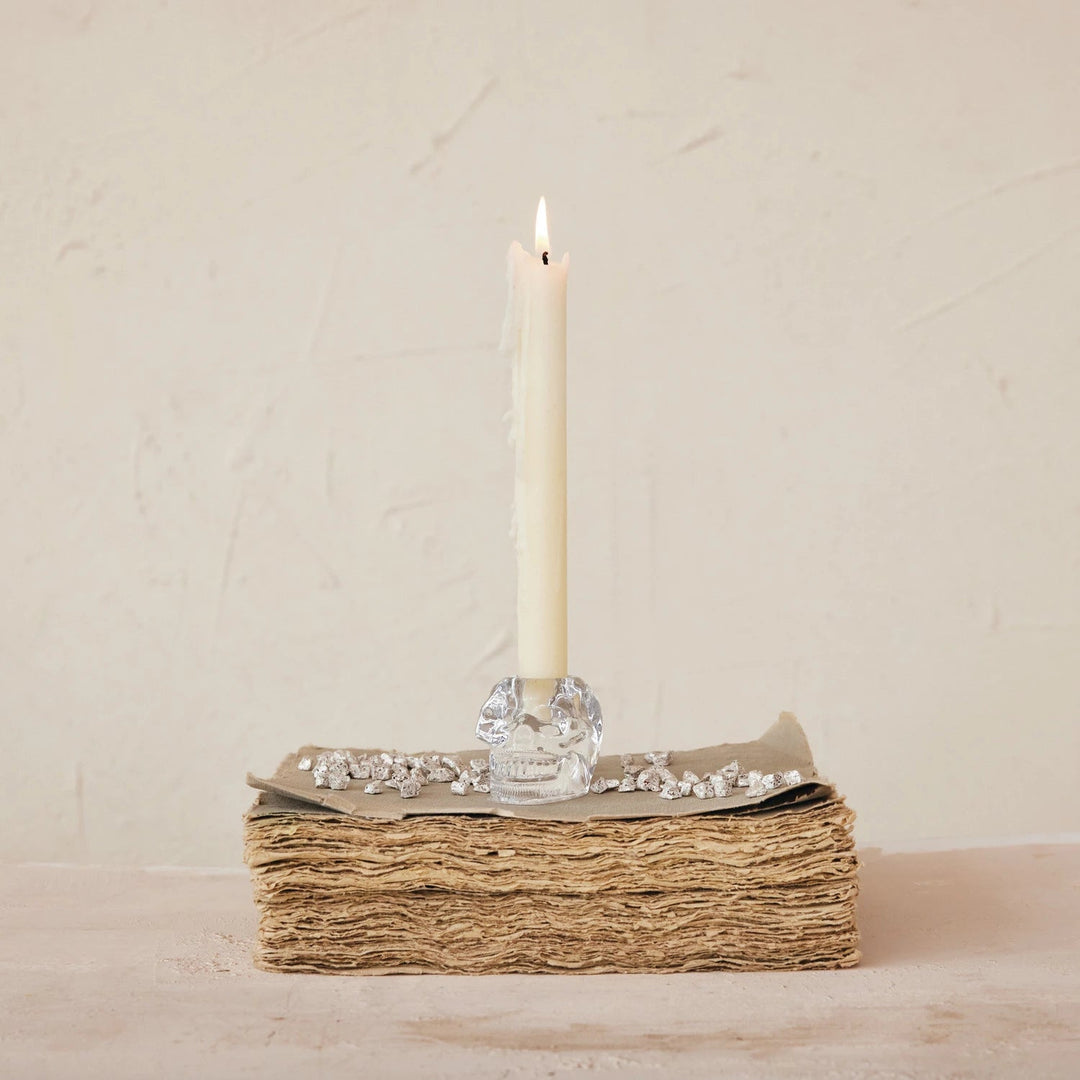 Skull Candle Holder