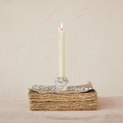 Skull Candle Holder