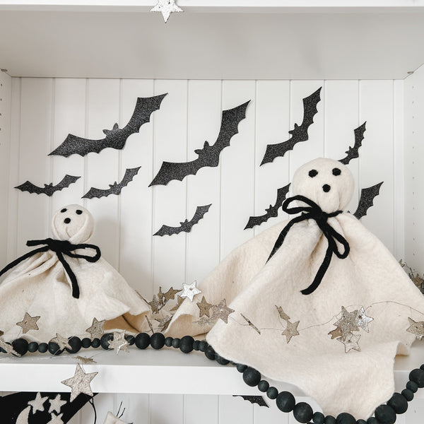 Felted Wool Ghost (2 sizes)