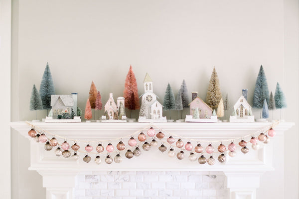 No Place Like Home Glitter Holiday House