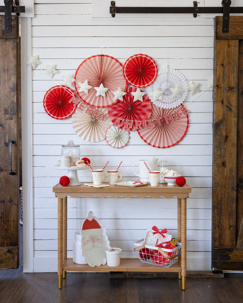 Santa Bamboo Serving Tray