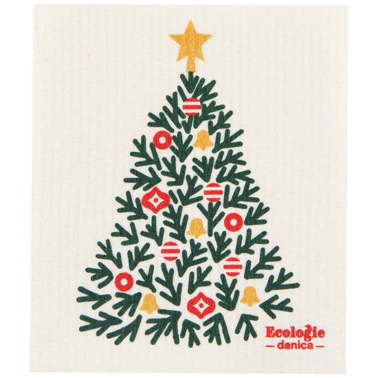 Christmas Tree -  Swedish Dishcloth