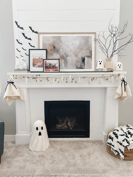 Medium Paper Mâché Ghost
