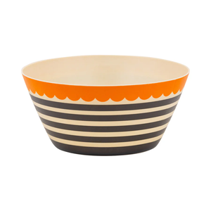 Stripe & Scallop Bamboo Bowl