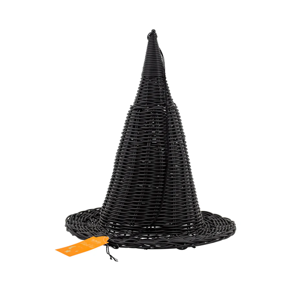 Faux Wicker Witch Hats (2 Sizes) `