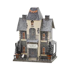 Dead and Breakfast Halloween Glitter House