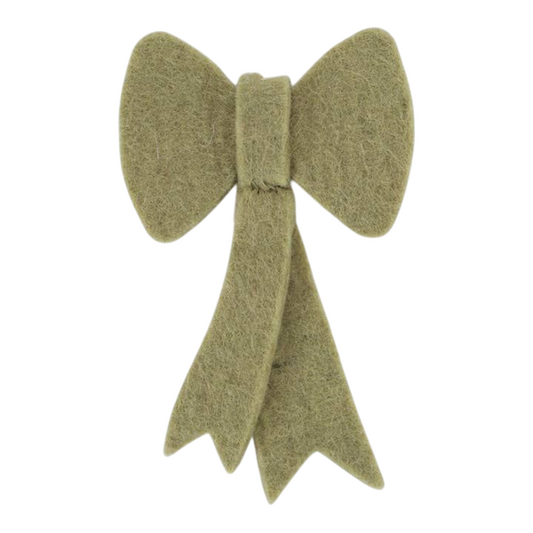 Handmade Felted Bow (4 Colors)