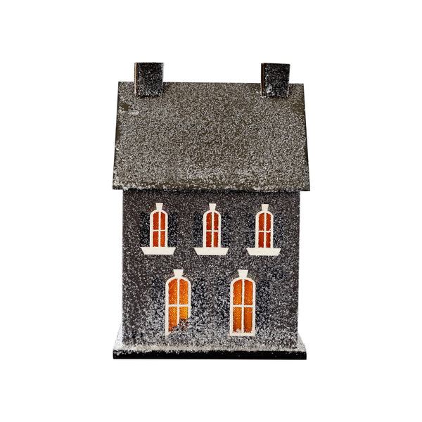 Haunted Home Halloween Glitter House