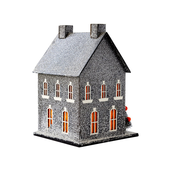 Haunted Home Halloween Glitter House