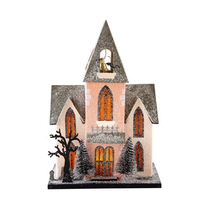 Halloween Abbey Glitter House