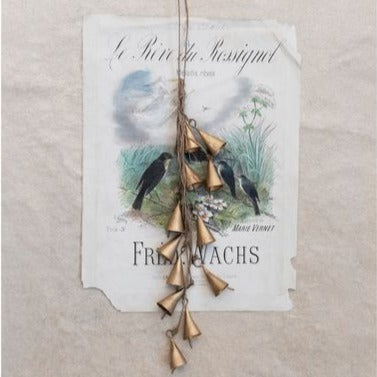 Gold Metal Bell Cluster