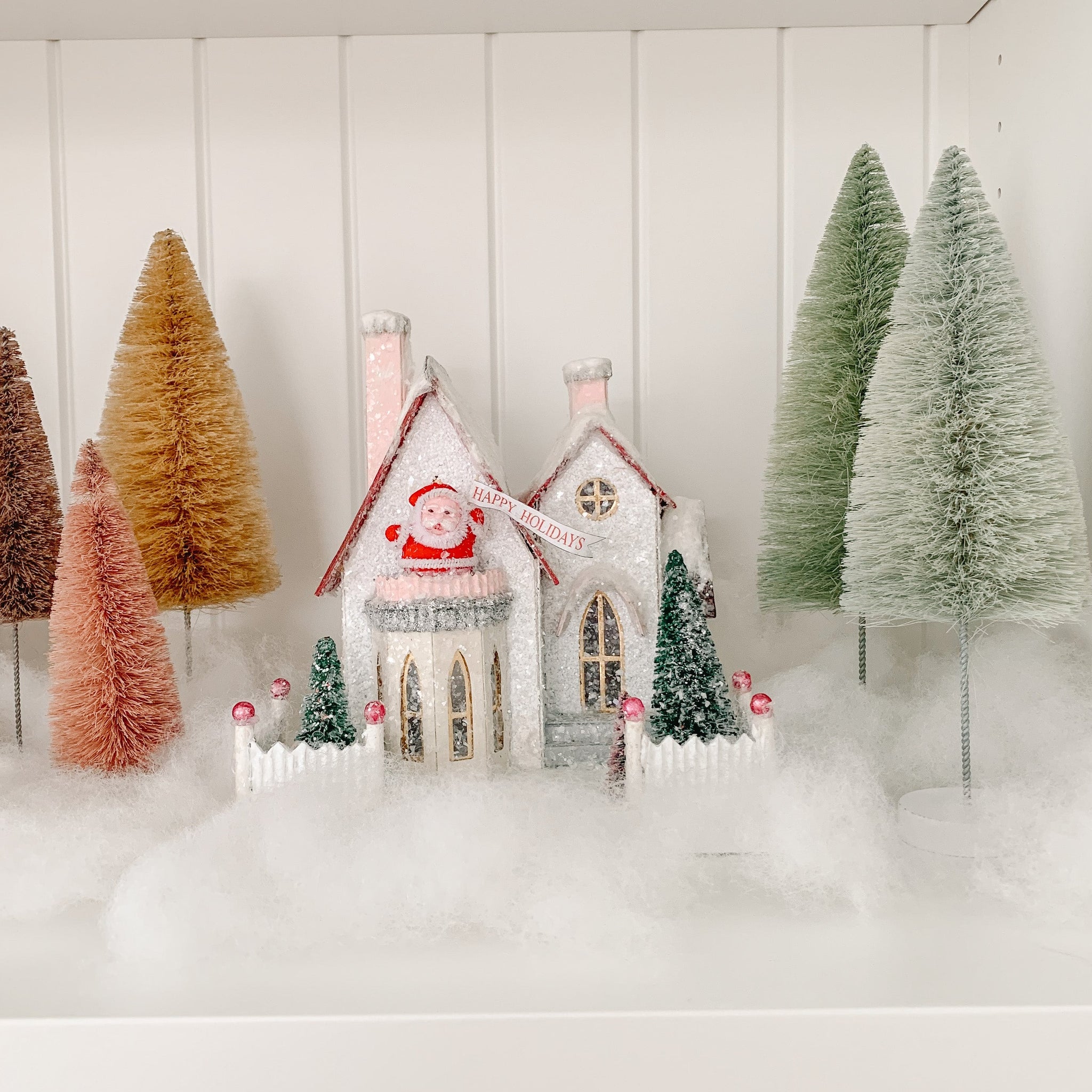 Santa's Glitter Holiday House