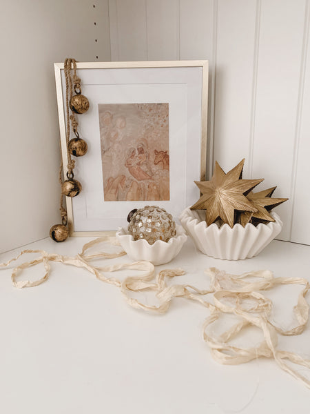 Brass Star Ornaments- 2 Sizes