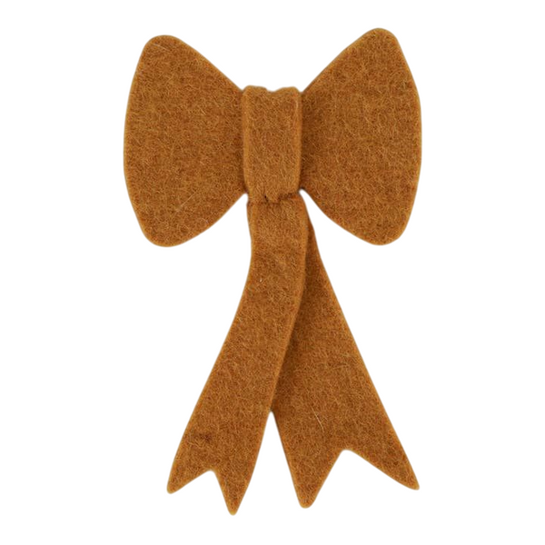 Handmade Felted Bow (4 Colors)