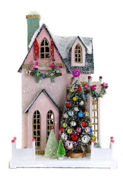 No Place Like Home Glitter Holiday House