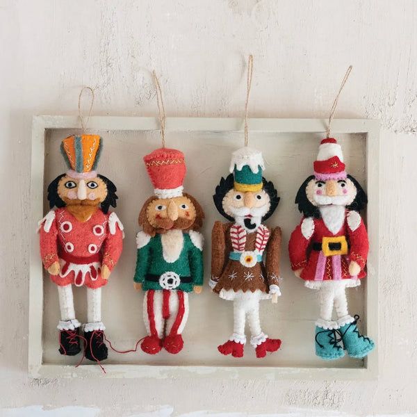 Felt Nutcracker Ornament/Doll