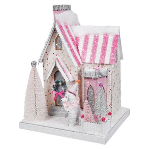 Poodle Palace Glitter Holiday House (NEW!)