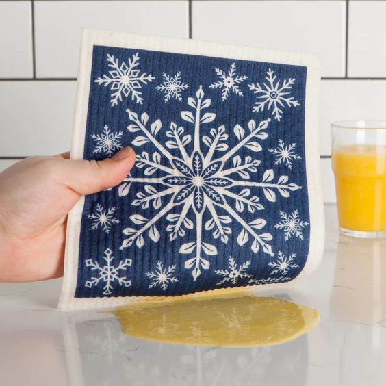 Snowflake -  Swedish Dishcloth
