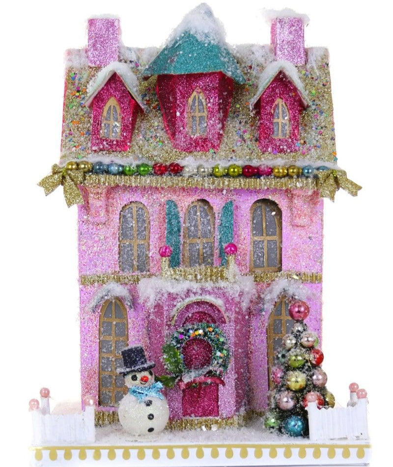 Snowman Villa Glitter Holiday House (NEW!)