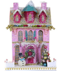 Snowman Villa Glitter Holiday House (NEW!)