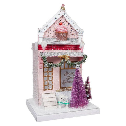 Sugar & Spice Bake House Glitter Holiday House (NEW!)
