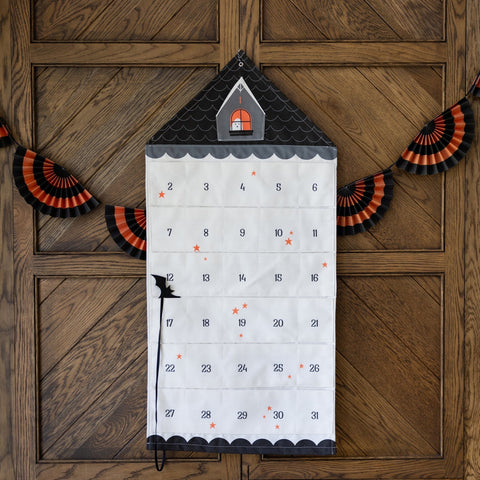 Halloween House Countdown Advent Calendar
