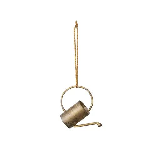Gold Watering Can Ornament