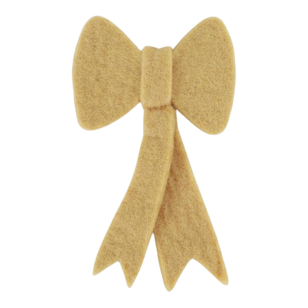 Handmade Felted Bow (4 Colors)