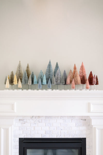 Natural Multi-Height Pine Trees