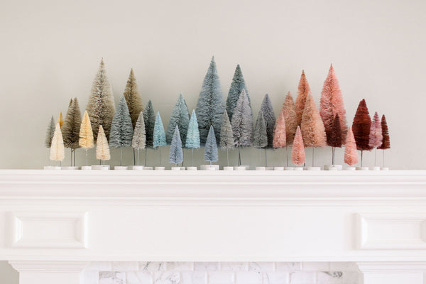Blush Multi-Height Pine Trees