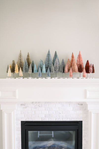 Blush Multi-Height Pine Trees