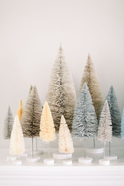Natural Multi-Height Pine Trees