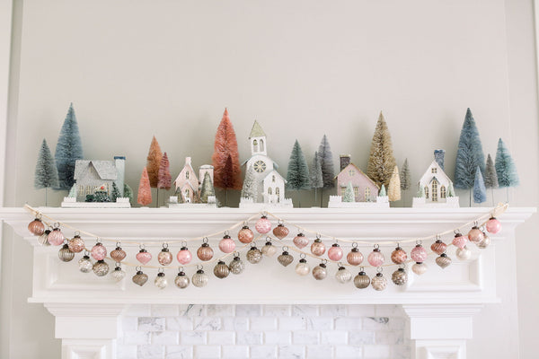 Silver Steeple Glitter Church Holiday House (Retiring)