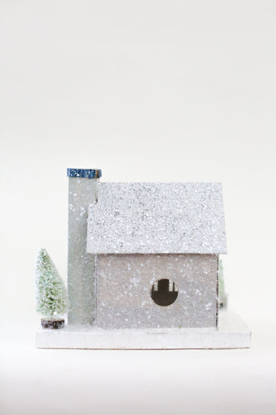 Silver Steeple Glitter Church Holiday House (Retiring)
