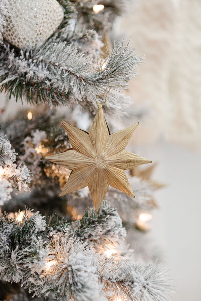 Brass Star Ornaments- 2 Sizes