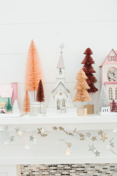 Blush Multi-Height Pine Trees