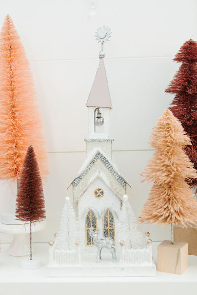 Blush Multi-Height Pine Trees