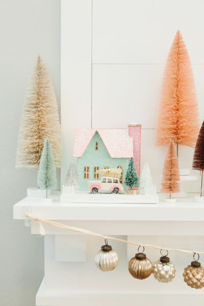 Natural Multi-Height Pine Trees