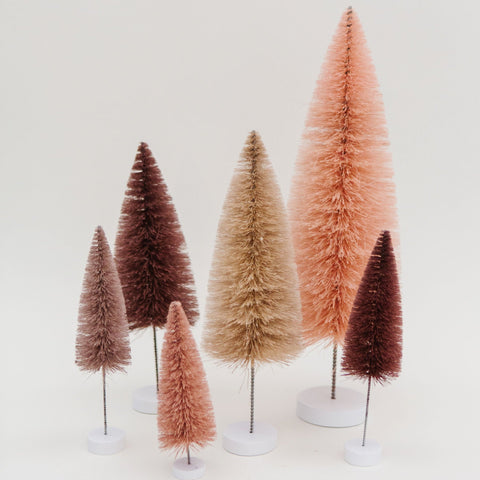 Blush Multi-Height Pine Trees