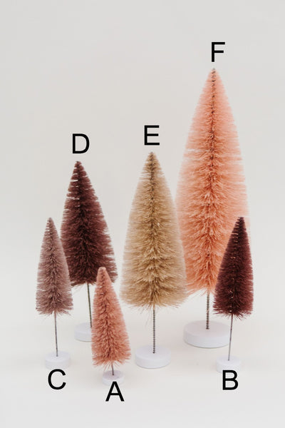 Blush Multi-Height Pine Trees