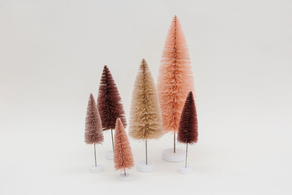 Blush Multi-Height Pine Trees