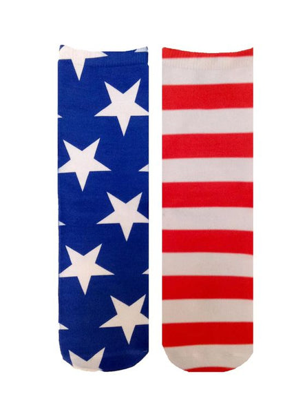 American Flag Crew Sock (Adult)