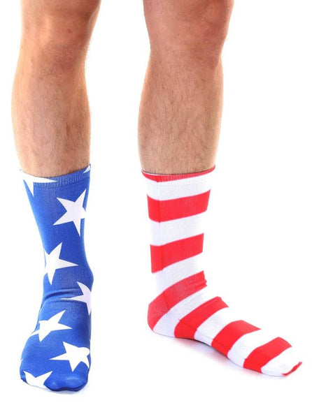 American Flag Crew Sock (Adult)