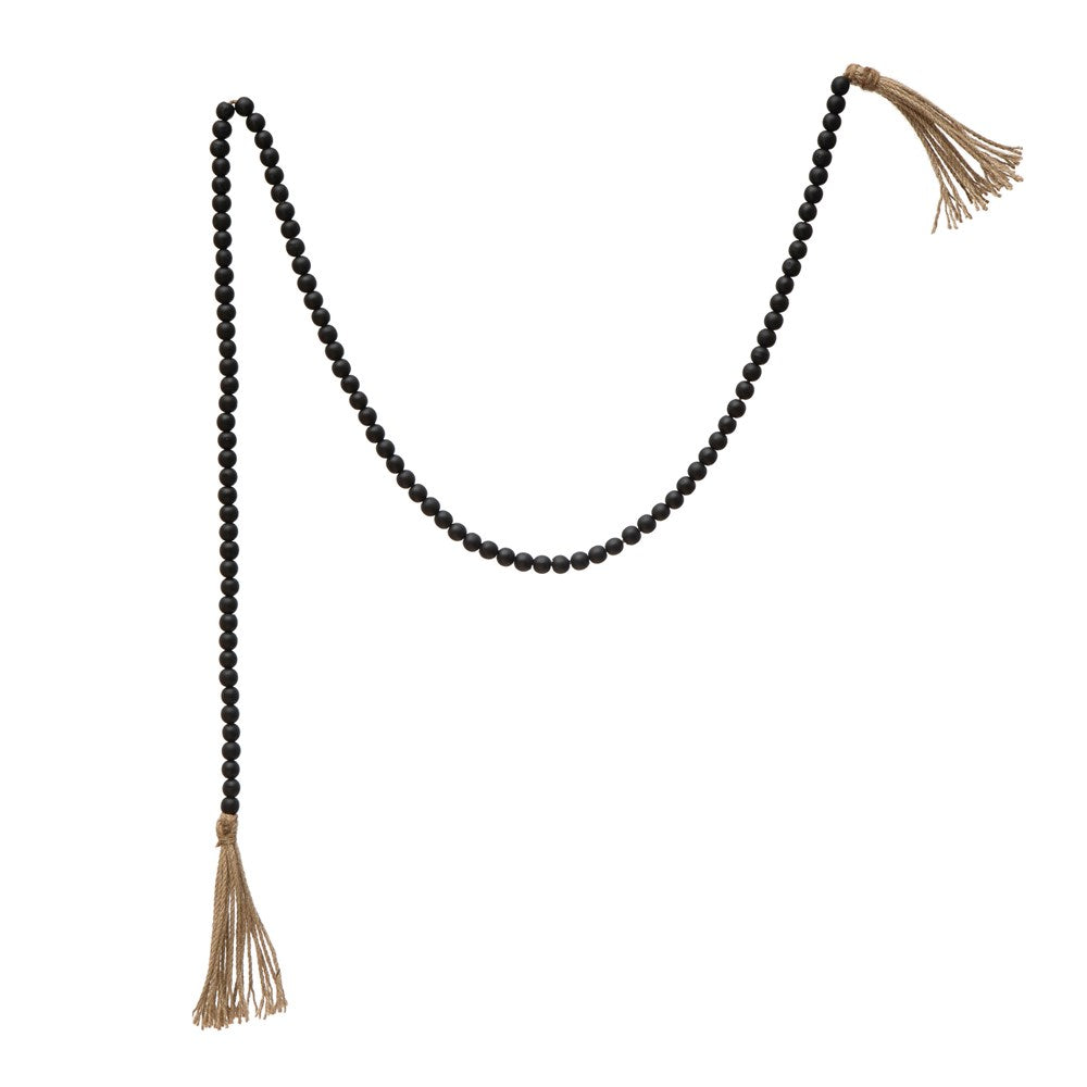 Black Wood Garland