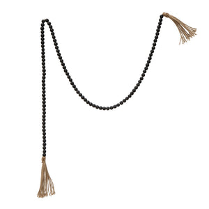 Black Wood Garland